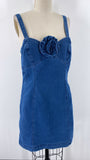 Porridge Denim Dress, L