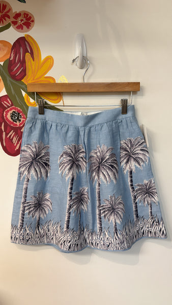 J. Crew Blue Skirt, 0