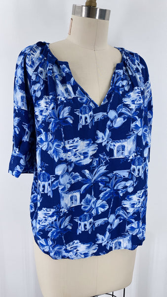 Loft Blue Top, L
