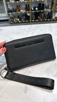 Steve Madden Black Wristlet, 8"x4.5"