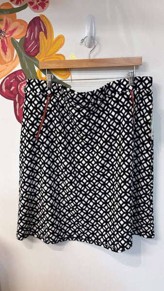 New Le Lis Maura Zip Pocket Stitch Fix Skirt, 2X