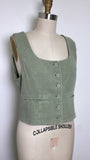 Blank NYC Green Top, M
