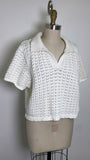 Arizona White Sweater, XXL