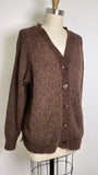 Belle Kim Gravel Brown Sweater, XL