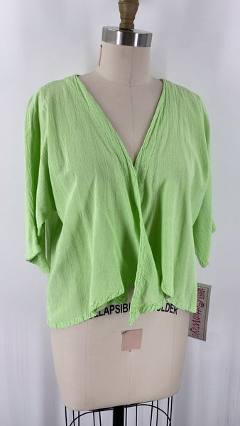 New Cotton Ways Green Gauze Jacket, S/M