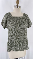 New Christopher & Banks Green Top, S Petite