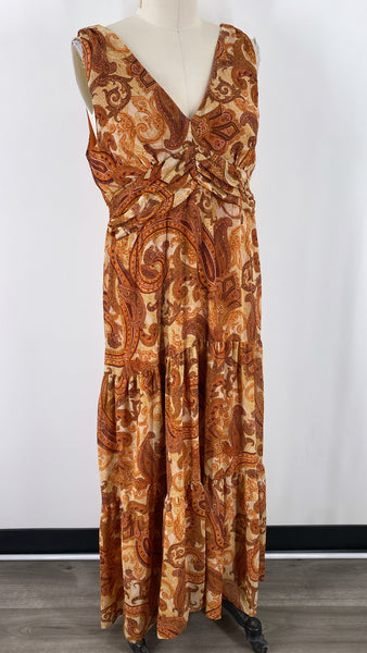Taylor Paisley Dress, 10