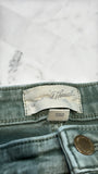 Universal Thread Green Denim High Rise Skirt, 18