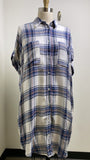 Thread + Supply Plaid Dress, L