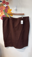 Eloquii Brown Skirt, 28