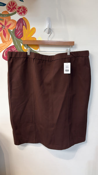 Eloquii Brown Skirt, 28