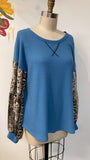 Bibi Blue Top, M