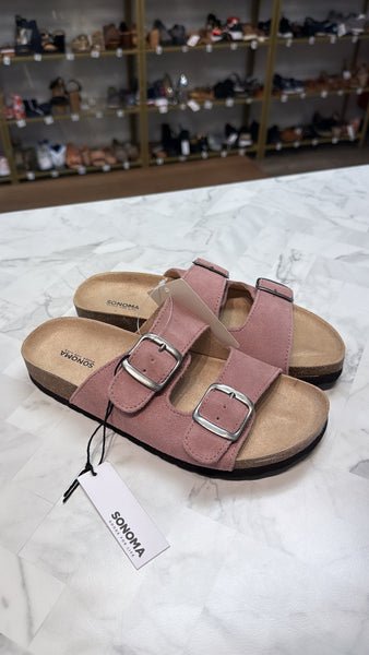 New Sonoma Suede Sandals, 6