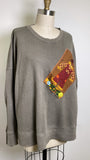 Upcycled  Sweatshirt, XXL