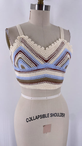 Rebellion Crochet Top, L