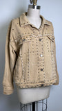 Denim Jacket Brown , XL
