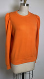 &Merci Orange Sweater, L