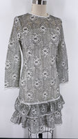 Doll Black/White Dress, S