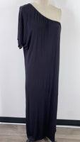 New Ninexis Black One Shoulder Dress, L