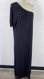 New Ninexis Black One Shoulder Dress, L