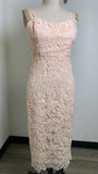 Champagne & Strawberry Pink Dress, M