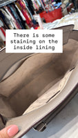 Kate Spade Gray Crossbody Bag, 14"x9"
