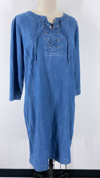 Talbots Chambray Dress, 10
