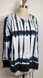 Who What Wear Blue Tie Dye Sweatshirt, 2X
