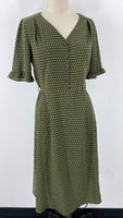 Monteau Green Dress, L