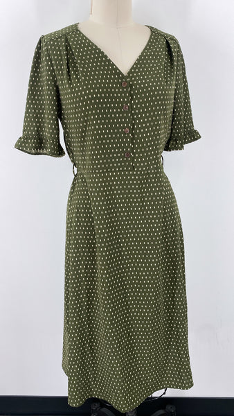 Monteau Green Dress, L