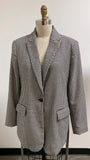 A New Day Black Houndstooth Jacket, L