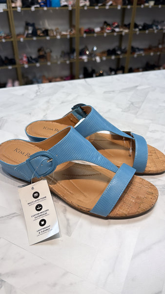 Kim Rogers Blue Sandals, 8