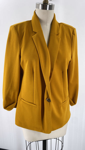 NYCC Yellow Blazer Jacket, L
