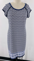 Max Studio Blue Dress, L