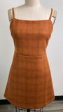 She + Sky Brown Dress, L