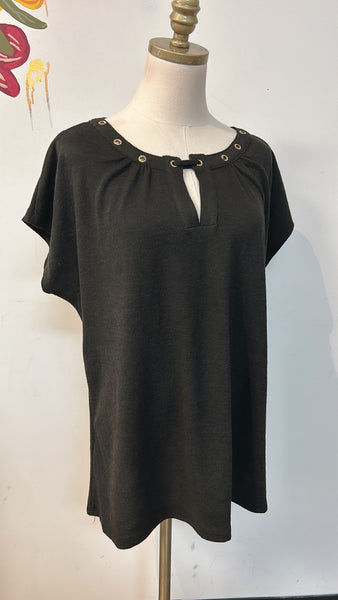 New Notations Black Top, 1X