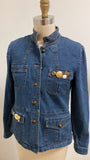 Style & Co Denim Upcycled Jacket, S