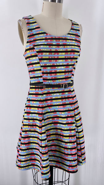 My Michelle Stripe Dress, 9