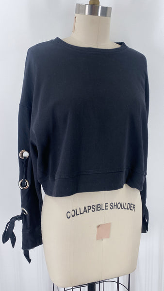 J Roberts Black Sweatshirt, S