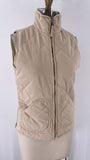 New Mi Ami Ivory Quilted Vest, S