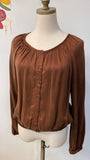 Cloth & Stone Brown Top, M