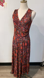 Peruvian Connection Print Dress, M