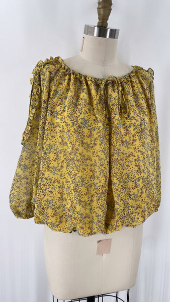 Max Studio Yellow Top, M