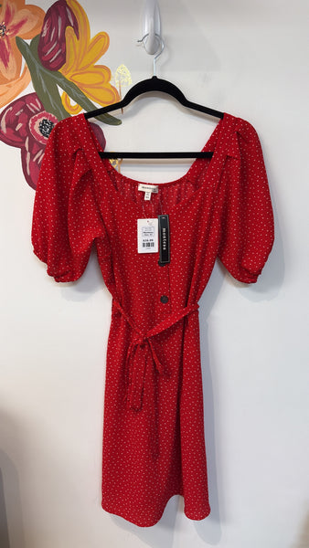 New Monteau Red Dress, XS