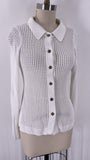 White House Black Market Open Stitch Cardigan, S