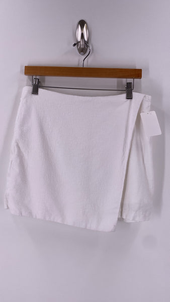 Abercrombie & Fitch White Skort Skirt, L
