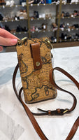 Patricia Nash European Map Farleigh Phone Crossbody, 4"(W) x 7 3/8"(H) x 1 3/4"(D)