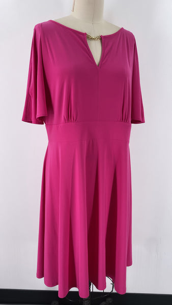 Beyond Ashley Graham Pink Dress, 1X