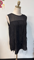 New Vince Camuto Black Top, S