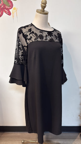 Leslie Fay Black Dress, 14